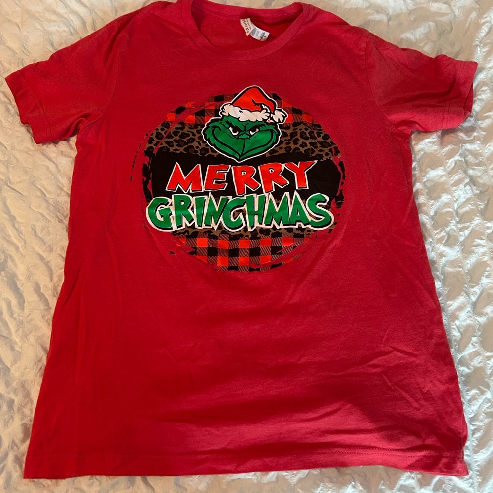 Women’s Grinch Christmas Shirt Merry Grinchmas Graphic Tee